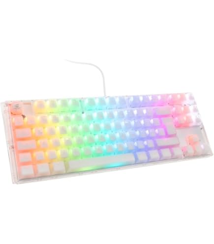 Ducky One 2 RGB TKL 80％ version Amazon.com: Ducky One 2 RGB 80% Mechanical Keyboard: Cherry MX